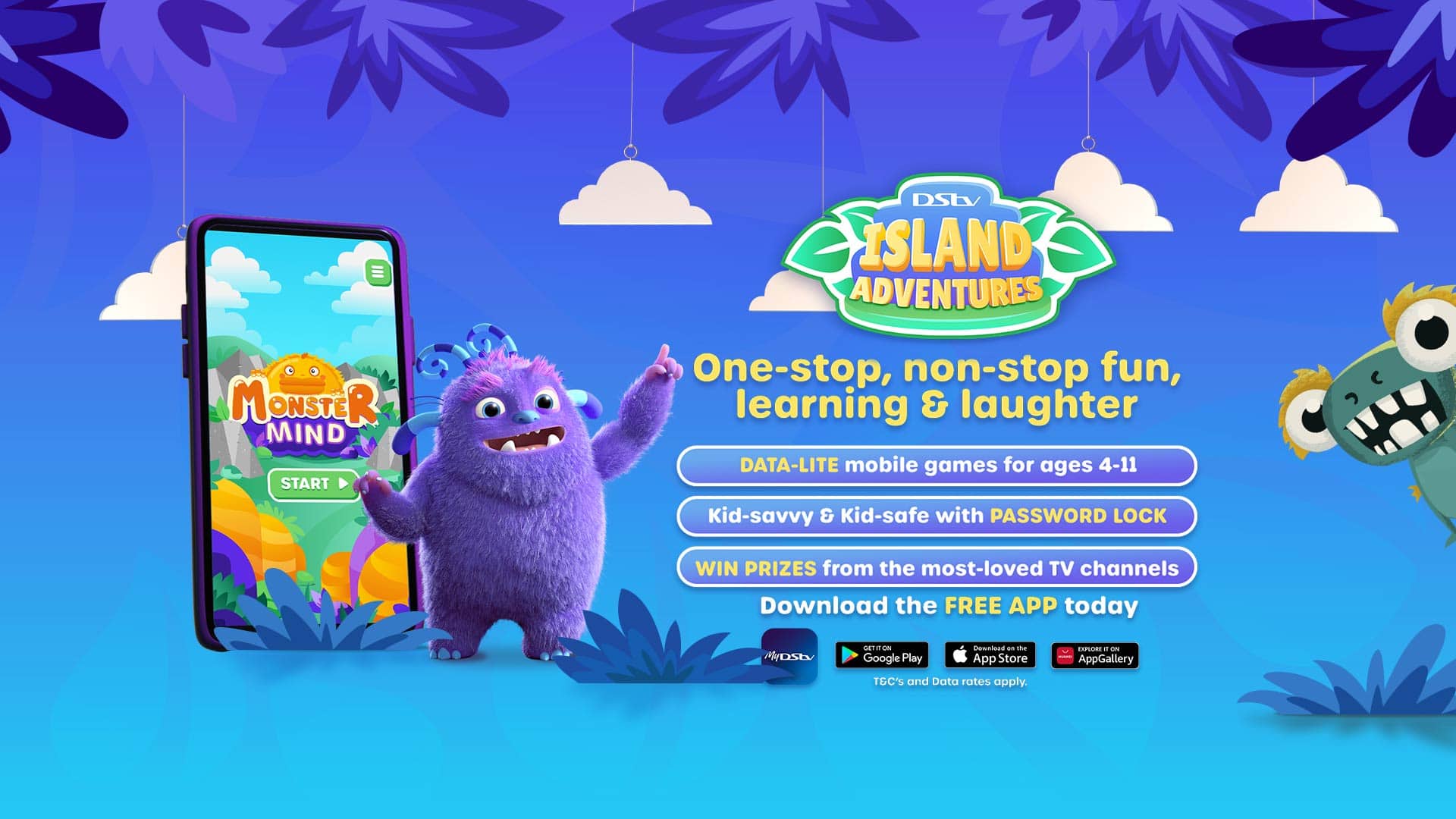 Send your kids on DStv Island Adventures with the MyDStv App