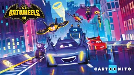 Cartoonito BATWHEELS S1 March 2023 Key Visual 1920X1080