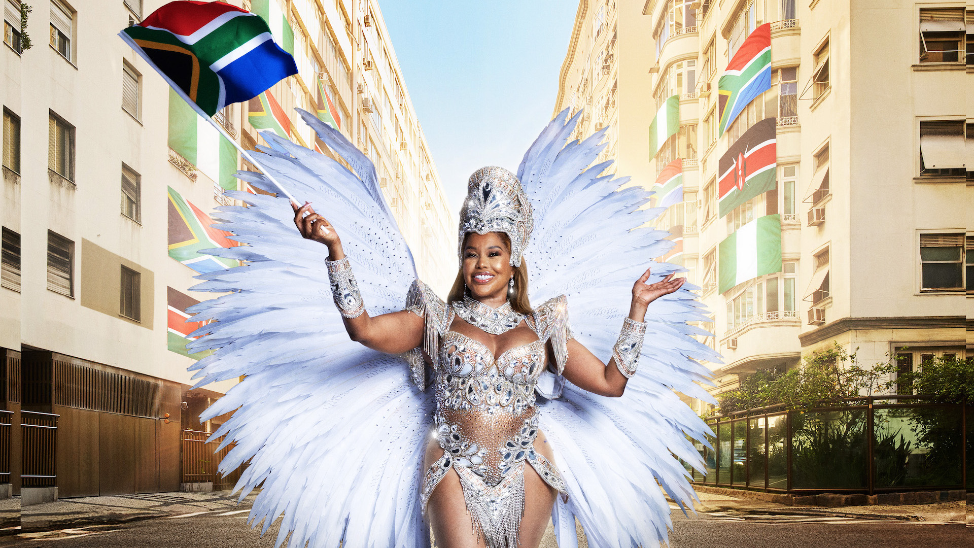 Madam Evodia Mogase on The Real Housewives Ultimate Girls Trip