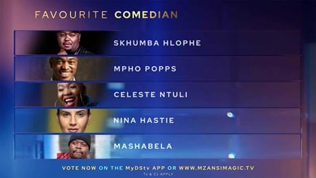 21. Favourite Comedian NOMZ 00000