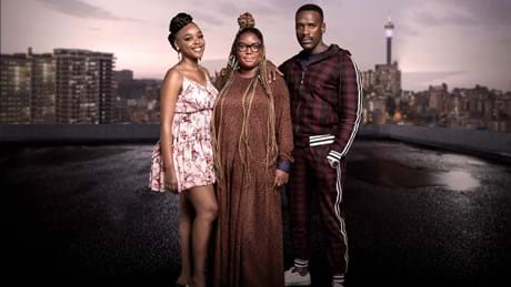 Dudu Busani Dube With Hlomu & Mqhele In The Wife