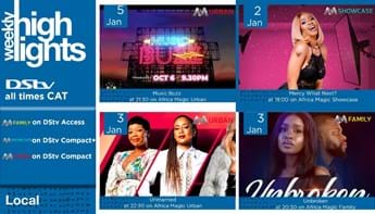 DSTV WEEKLY HIGHLIGHTS 31 December 2021 – 6 January 2022