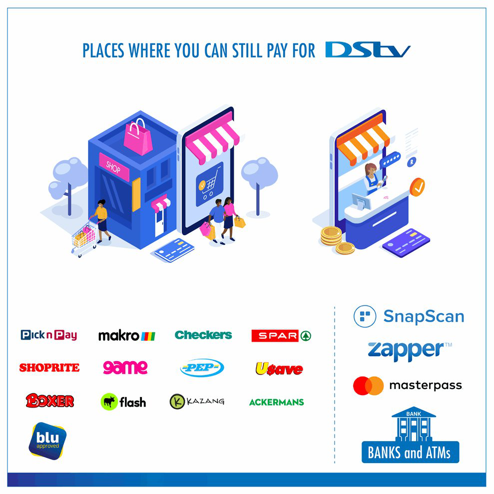 Place where you can pay for DStv