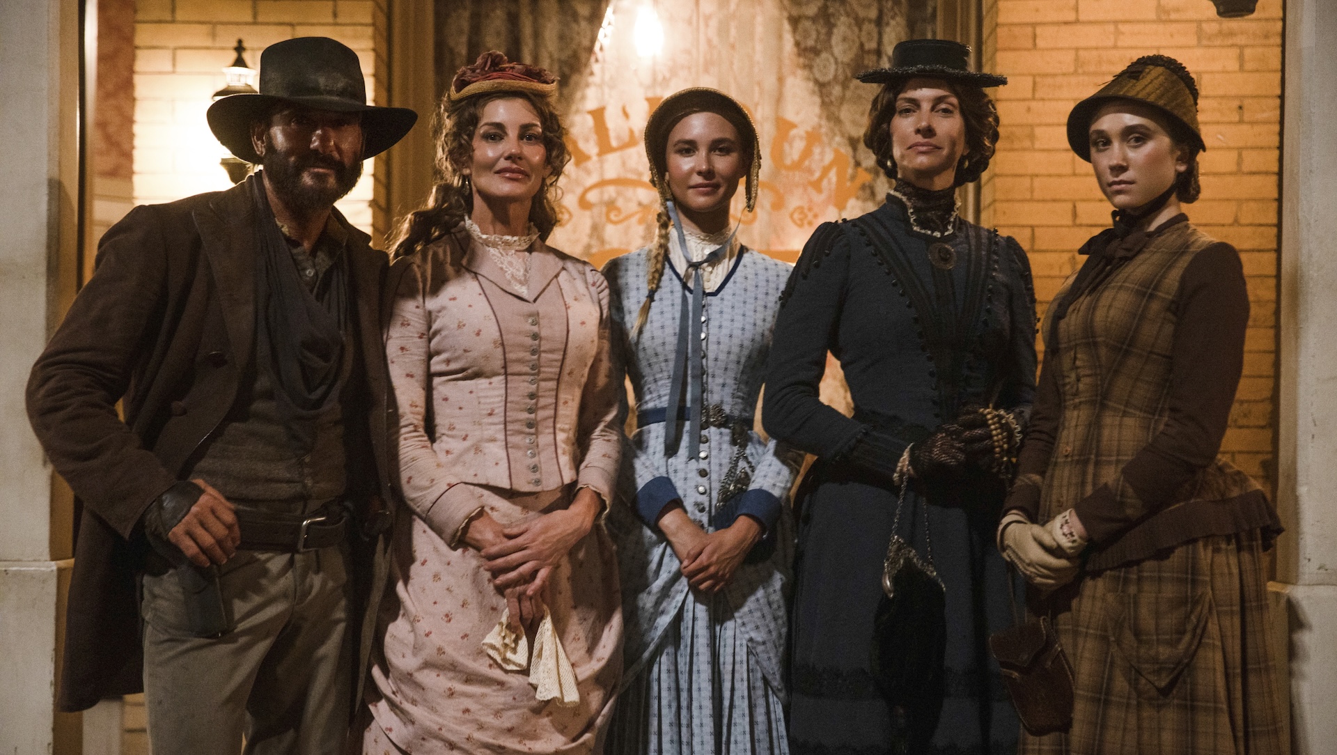 Characters from 1883