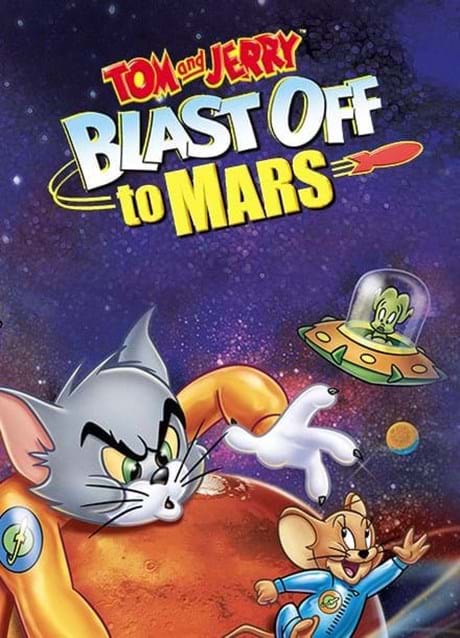 Tom Jerry Blast Off To Mars Portrait Logo 440X610
