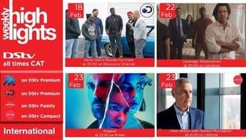 DStv Weekly Highlights 18-24 February 2022