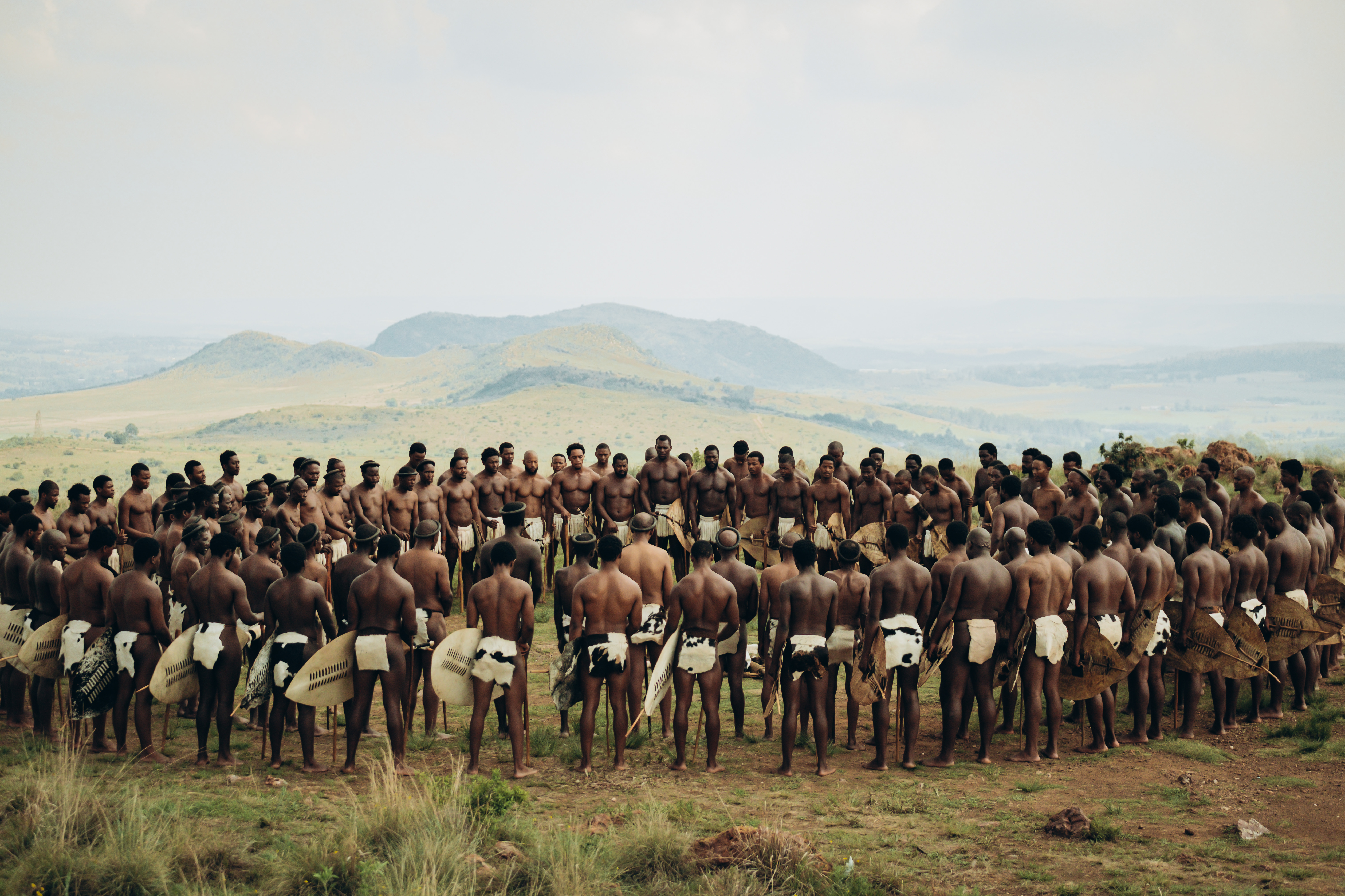 Vista With Zulu Men