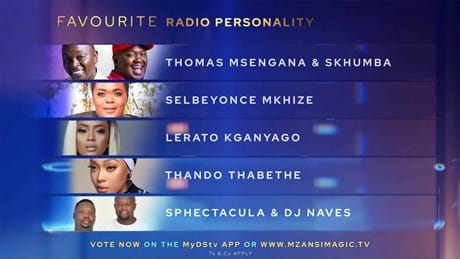 17. Favourite Radio Personality NOMZ 00000