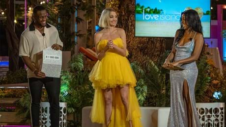 Libho With The R1 Million Envelope And Leandie Thimna