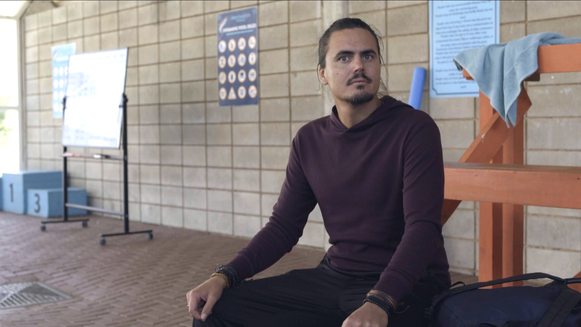 Akteur Markus Haywood is terug op Diepe Waters