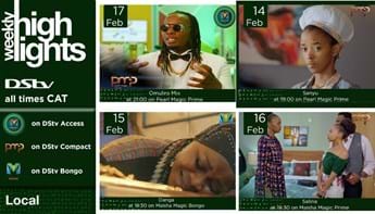 DStv Weekly Highlights 11-17 February 2022