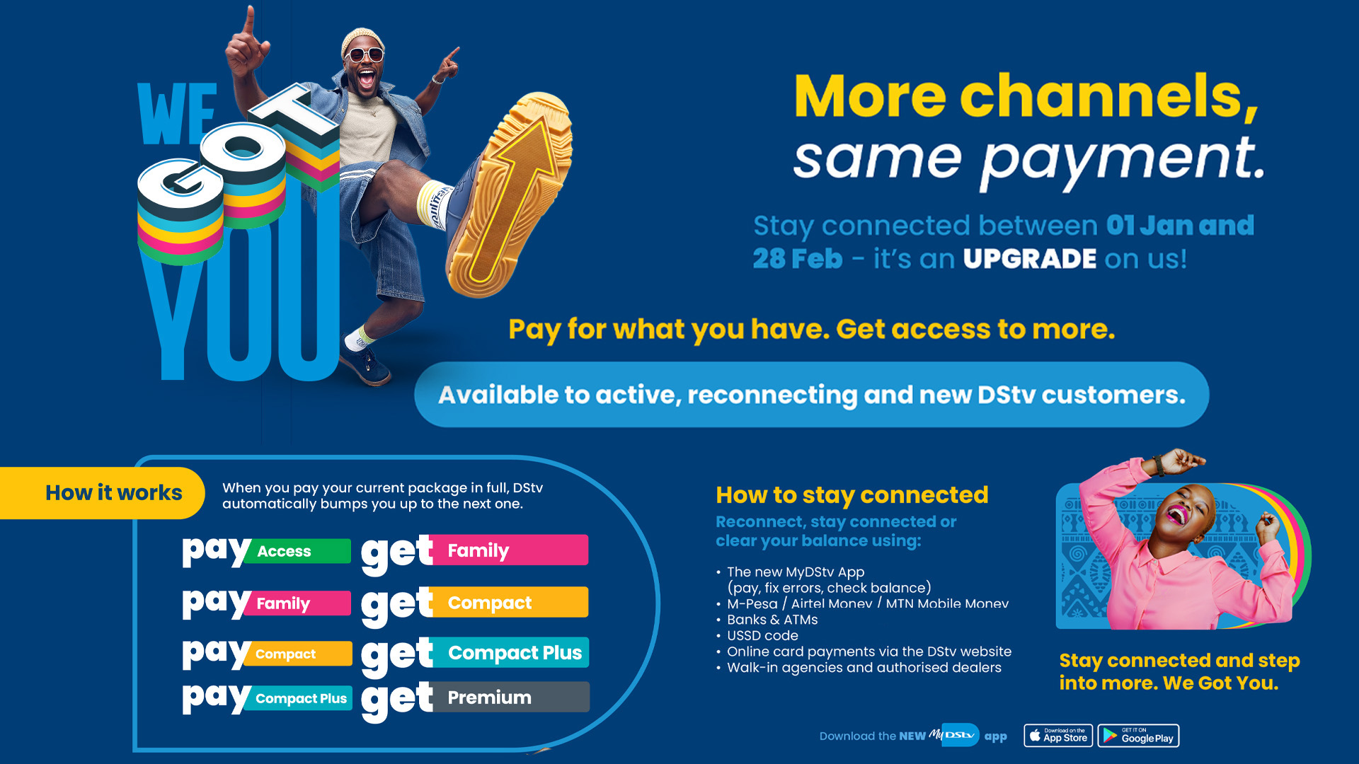 Ever paid less and unlocked more? DStv customers are doing it this January 