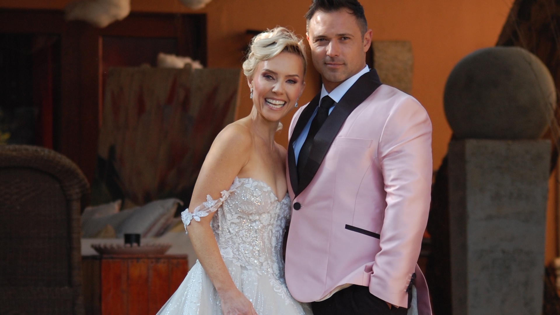 Diepe Waters' Jacques en Theresa se droomtroue
